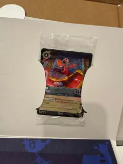 2025 Disney Lorcana Iago Out Of Reach D23 Gold Promo Foil Card Sealed - Image 1