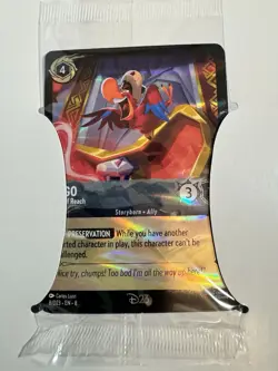 Disney D23 Exclusive Iago Out Of Reach Lorcana Trading Card Game New Sealed! - Image 1