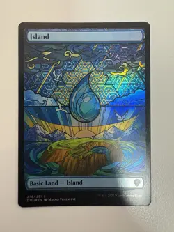 Island 278 Foil Showcase Extended MTG Magic the Gathering Card NM Near Mint DMU - Image 1