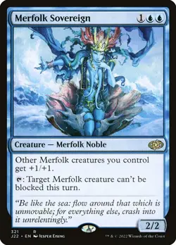 [MTG] Merfolk Sovereign (321) (J22) NM - Image 1