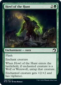 NM - Howl of the Hunt [MID - 188] Innistrad: Midnight Hunt - Image 1