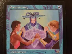 Soothsaying Mercadian Masques MMQ LP MTG Commander Control 1998 - Image 3
