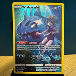 Wishiwashi 240/236 Secret Rare Pokemon TCG SM Cosmic Eclipse Holo NM - Image 1