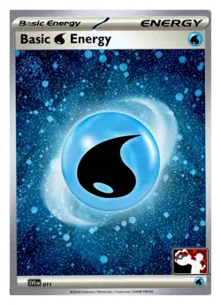 Basic Water Energy (Cosmos Holo) 011 C Prize Pack Series Cards Holo Near Mint - Image 1