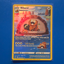 Pokemon TCG Bibarel GG25/GG70 Crown Zenith Galarian Gallery UR Holo EN 120HP - Image 1