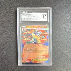 CGC 10 Mega Charizard Y EX 030 Black Star Promos English 2026 Holo Promo - Image 1