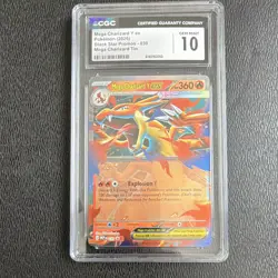 CGC 10 Mega Charizard Y EX 030 Black Star Promos English 2026 Holo Promo - Image 1