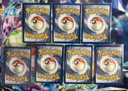 Prismatic Evolutions Shinny & Holo Lot X7 Pokemon TCG: Umbreon, Sylveon, Glaceon - Image 2
