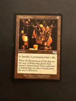 Claws of Gix Urza's Saga LP/MP MTG Magic the Gathering - Image 1