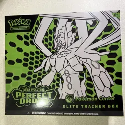 Pokemon TCG - Pokemon Center Mega Evolution Perfect Order Elite Trainer Box ETB - Image 1