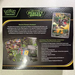 Pokemon TCG - Pokemon Center Mega Evolution Perfect Order Elite Trainer Box ETB - Image 2