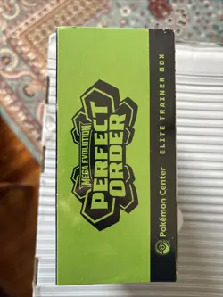 Pokemon TCG: Mega Evolution-Perfect Order Pokemon Center Elite Trainer Box ETB - Image 2