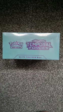 Pokemon TCG Scarlet & Violet Temporal Forces Elite Trainer Box New Sealed - Image 3