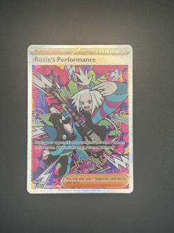 121/086 Roxie's Performance Pokemon TCG: Chaos Rising SIR - Near Mint - Image 1