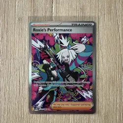 Roxie's Performance 121/086 SIR - Chaos Rising - Pokemon TCG Card - Mint/NM - Image 1