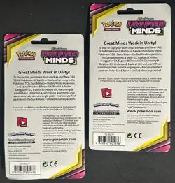 POKEMON SUN MOON UNIFIED MINDS BLISTER BOOSTER PACK BOTH PIKACHU & SUDOWOODO - Image 2