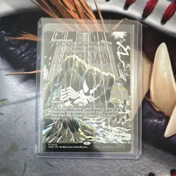 Reanimate Marvel Spider-Man Alt Art Rare Sorcery English MTG Card M 0020 - Image 1