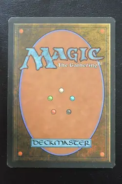 Magic The Gathering MTG GAEA'S LIEGE ITALIAN Foreign Black Bordered LP Played - Image 2