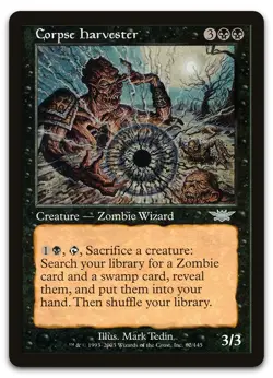 Corpse Harvester #62 (NM) Legions LGN Magic MTG - Image 1