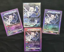 Union Arena NIKKE Crown PC02BT/NIK-2-022 PCR⭐ x1 NM JP + PCR x3 bonus gift card - Image 1