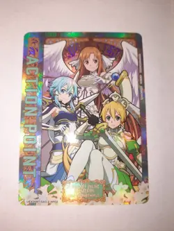 UNION ARENA Sword Art Online vol.2 UEX6BT/SAO-2-AP02 Asuna Sinon Leafa NM FOIL - Image 1