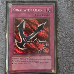 Konami Yu-Gi-Oh! TCG Kunai with Chain TDGS-EN098 Unlimited Edition EN - Image 1