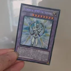 Konami Yu-Gi-Oh! TCG Elemental HERO The Shining PRC1-ENV01 Foil LE EN - Image 3