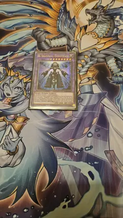 Yu-Gi-Oh! TCG El Shaddoll Construct RA04-EN229 Quarter Century Secret Rare - Image 1