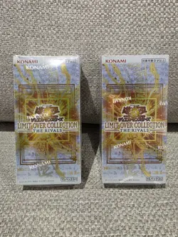 2x Yu-Gi-Oh TCG Limit Over Collection The Rivals Booster Box Japanese Sealed - Image 1