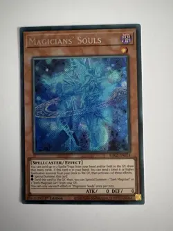 Yu-Gi-Oh! TCG Magicians' Souls RA02 1st Edition Secret Rare - Image 1