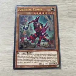 Yu-Gi-Oh TCG Kashtira Fenrir Ultimate Rare Card OP21-EN003 - Image 1