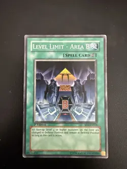 Yu-Gi-Oh! TCG Level Limit- Area B SD3-EN024 1st Edition Common - Image 1