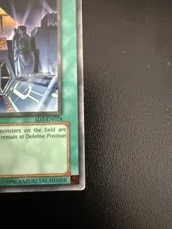 Yu-Gi-Oh! TCG Level Limit- Area B SD3-EN024 1st Edition Common - Image 3