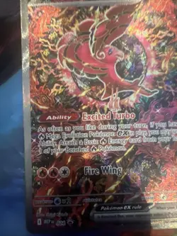 Oricorio ex 024 Phantasmal Flames Black Star Promo Full Art Pokemon TCG Fresh - Image 2