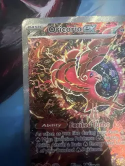 Oricorio ex 024 Phantasmal Flames Black Star Promo Full Art Pokemon TCG Fresh - Image 3