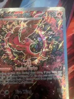Oricorio ex 024 Phantasmal Flames Black Star Promo Full Art Pokemon TCG Fresh - Image 4