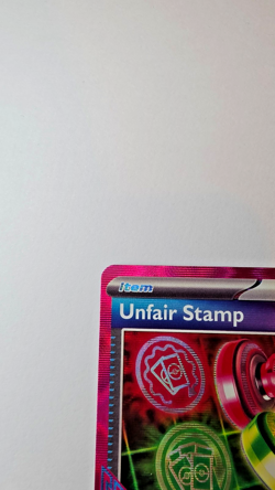 Unfair Stamp Ace Spec 165/167 Twilight Masquerade - Pokemon TCG - NM - Image 2
