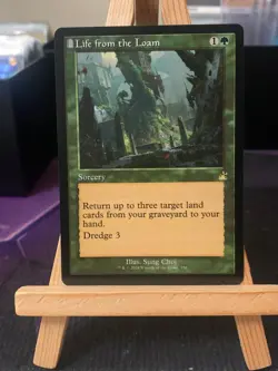 LIFE FROM THE LOAM (RETRO FRAME) RAVNICA REMASTERED MAGIC: THE GATHERING NM/M - Image 1