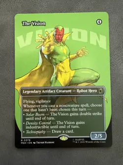 The Vision (Borderless) Marvel Super Heroes Regular - Image 1