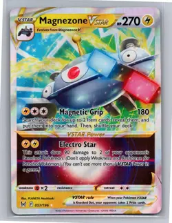 Magnezone VSTAR 057/196 Holo VSTAR Rare Lost Origin Pokemon Near Mint - Image 1