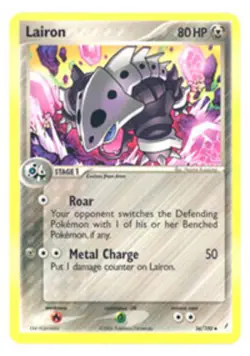 Pokemon - Lairon - 36/100 - Uncommon - EX Crystal Guardians - NM - Image 1