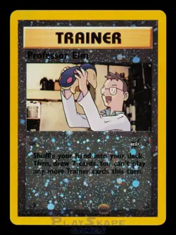 Pokemon Card Professor Elm 3/9 #3 Best of Game Reverse Holo Promo WOTC NM 2002 - Image 1