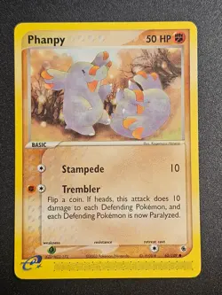 Pokemon TCG - Phanpy 62/109 EX Ruby & Sapphire - Image 1