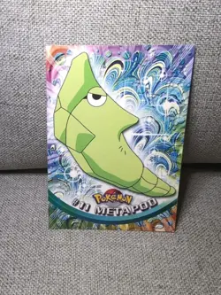 Pokemon Topps Cards 1999 Caterpie Metapod Butterfree TV Animation Non-Holo Lot 3 - Image 4