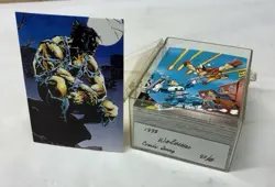 Comic Images Wolverine From Then 'Til Now II 1-90 Complete Base Card Set - 1992 - Image 1