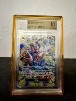 One Piece Enel SP EB02-052 BGS 10 Pristine Gold Label Adventure On Kami’s Island - Image 1