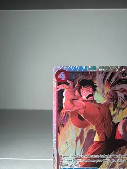 Monkey.D.Luffy OP16-015 Super Rare The Time of Battle One Piece Near Mint - Image 4
