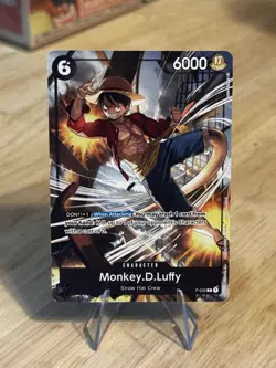 ONE PIECE Monkey D. Luffy (Pirates Party Vol. 3) #P-035 Promo Cards NM - Image 1
