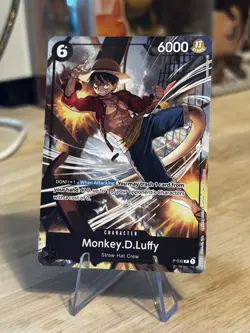 ONE PIECE Monkey D. Luffy (Pirates Party Vol. 3) #P-035 Promo Cards NM - Image 2