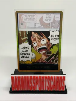 One Piece Gold DON!! OP15 Luffy Ring That Golden Bell Adventure On Kamis Island - Image 1